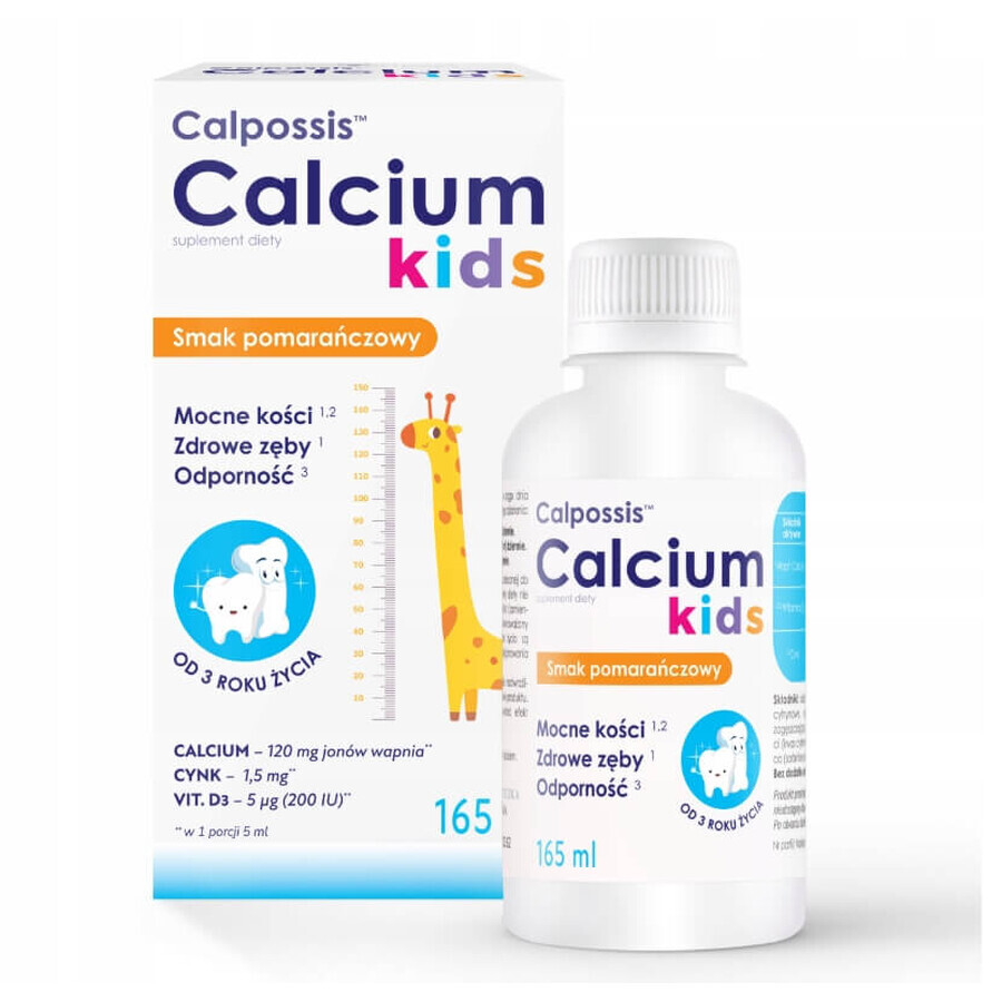 Boutique Accueil First Aid Kit Calpossis Calcium Kids, 165 ml Accueil First Aid Kit Calpossis Calcium Kids, 165 ml