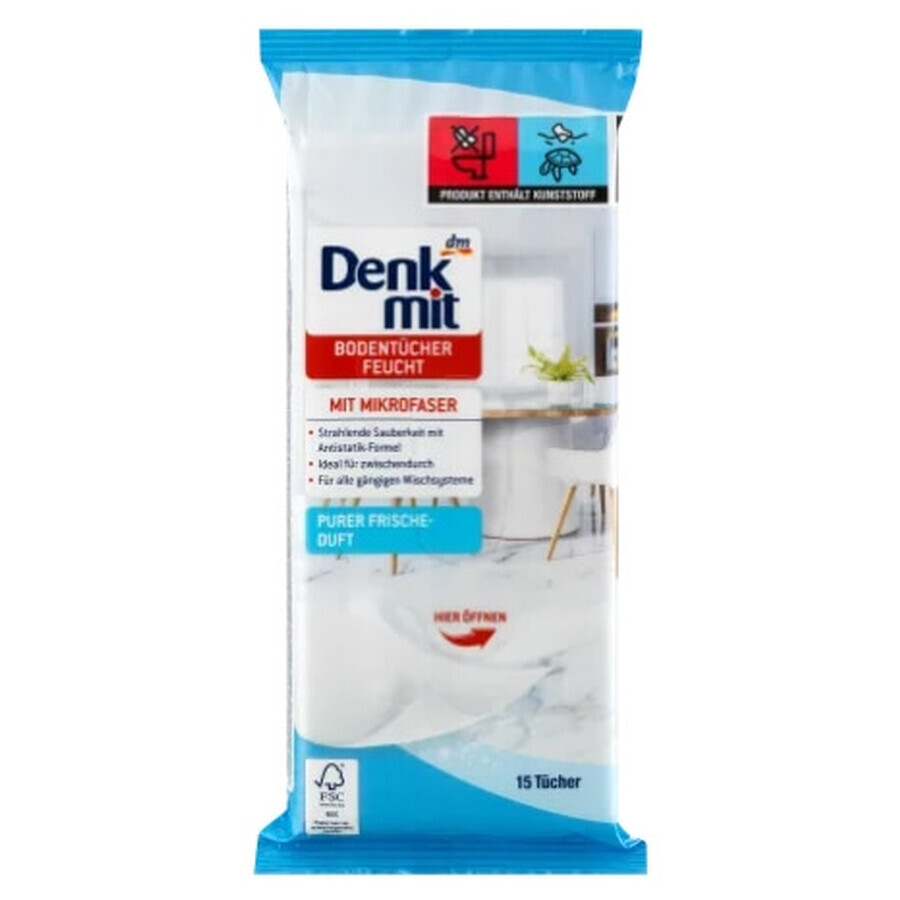 Denkmit, Chiffons de nettoyage, 15 pièces