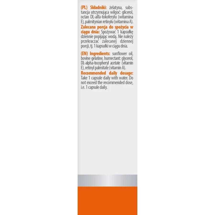 Vitaminum A+E Strong, 30 Kapseln