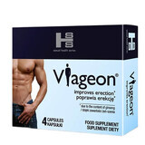 Sexual Health Series Viageon îmbunătățește erecția, 4 capsule