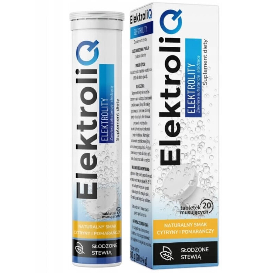 BioceriQ Pharma ElektroliQ, 20 effervescent tablets