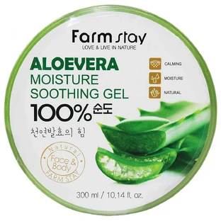FarmStay gel coréen d'aloe vera, 300 ml