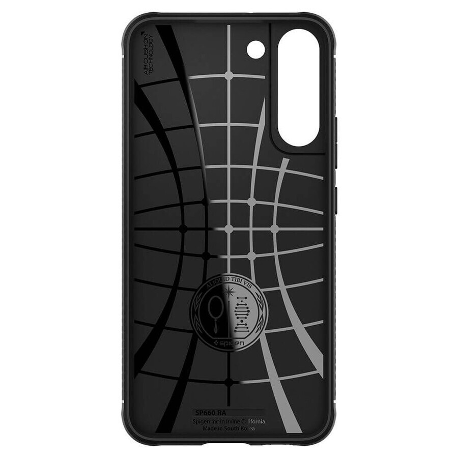 Funda Spigen Rugged Armor para Samsung Galaxy S22 - negro mate
