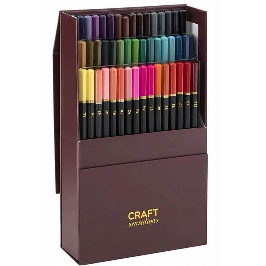 Colored pencils 48 pieces in a cardboard box
