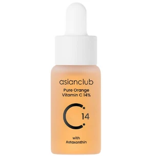 AsianClub Pure Orange Vitamin C 14% Face Serum, 15 ml