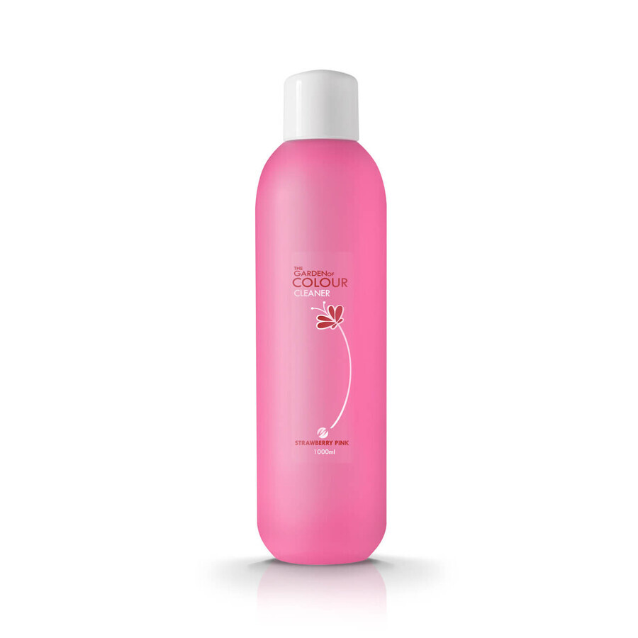 Silcare Il Giardino del Colore Detergente per unghie Rosa Fragola, 1000ml