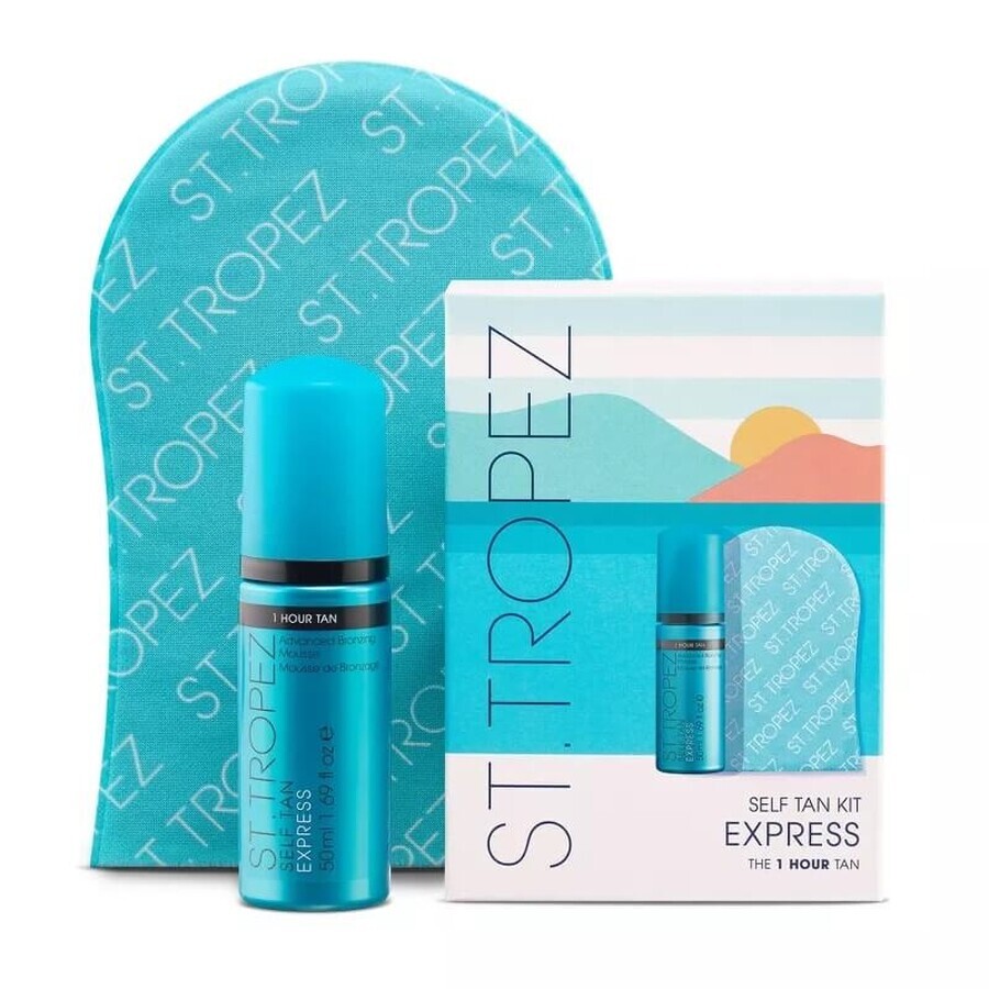 Buy St. Tropez Express self-tanning foam set, 50 ml + glove St. Tropez Express self-tanning foam set, 50 ml + glove