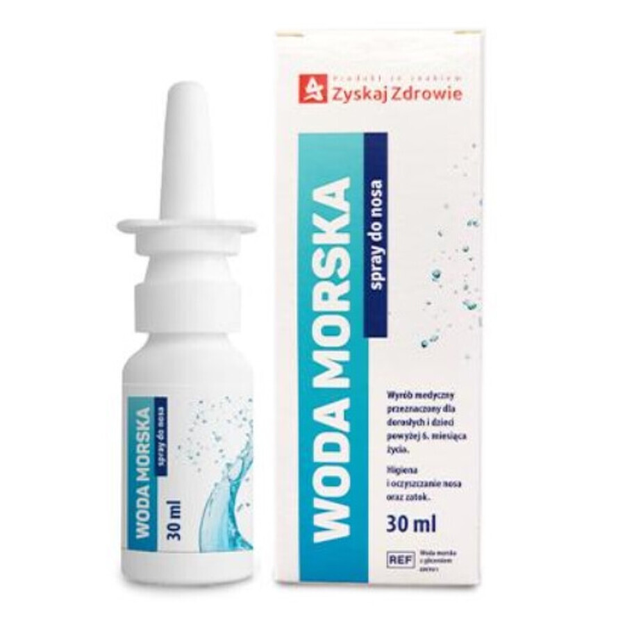 Gain Health, spray nasal à l'eau de mer, 30 ml