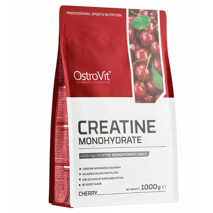 OstroVit Creatine Monohydrate Cherry, 1000 g