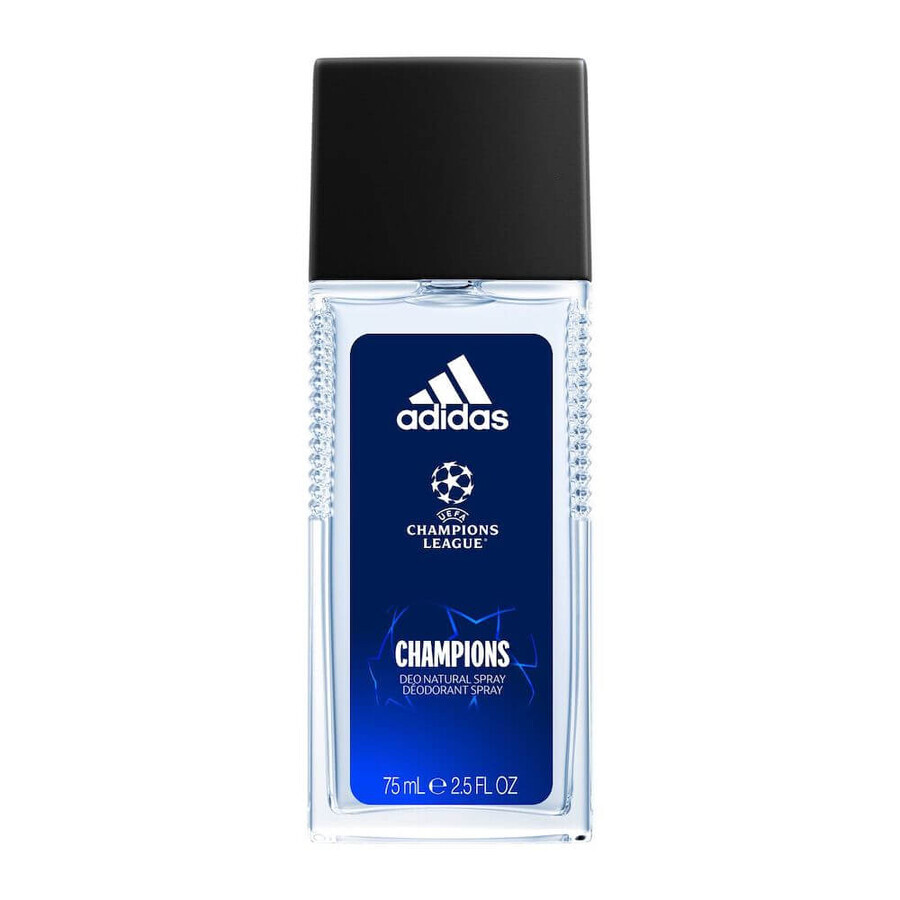 Adidas, Uefa Champions Spray Deodorant for Men, 75 ml