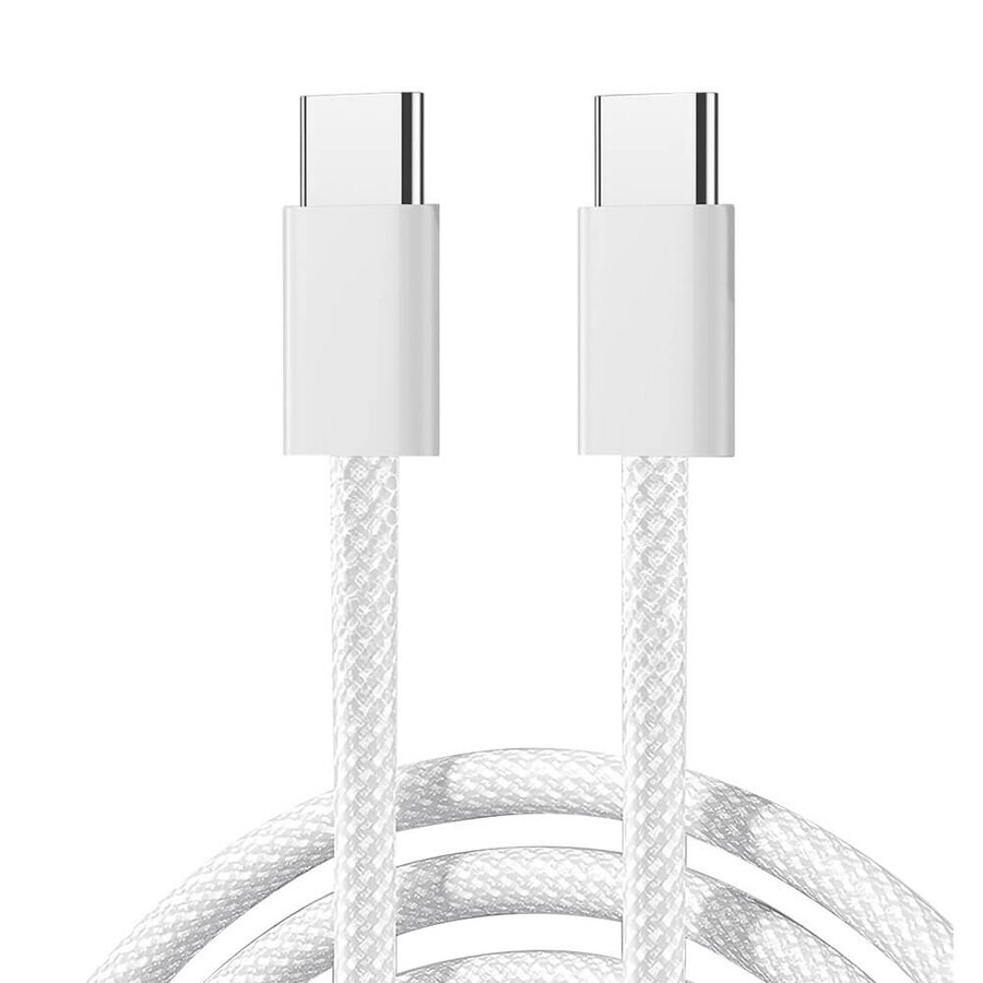 Joyroom Ben Series S-A45 Cable USB-C / USB-C 60W 1 m - blanco