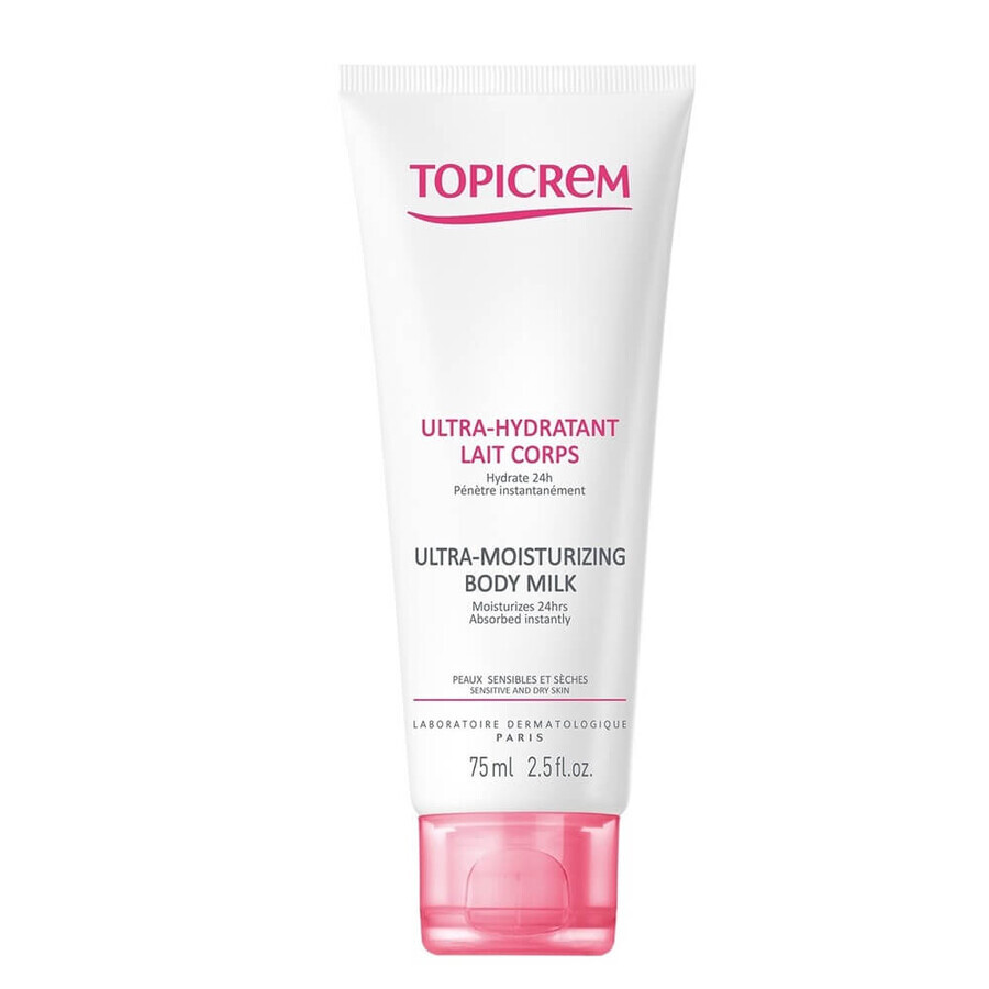 Topicrem Ultra-moisturizing body milk, 75 ml