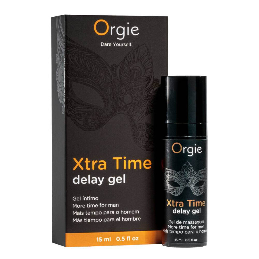 Orgie Xtra Time Delay Ejaculation Delay Gel, 15ml