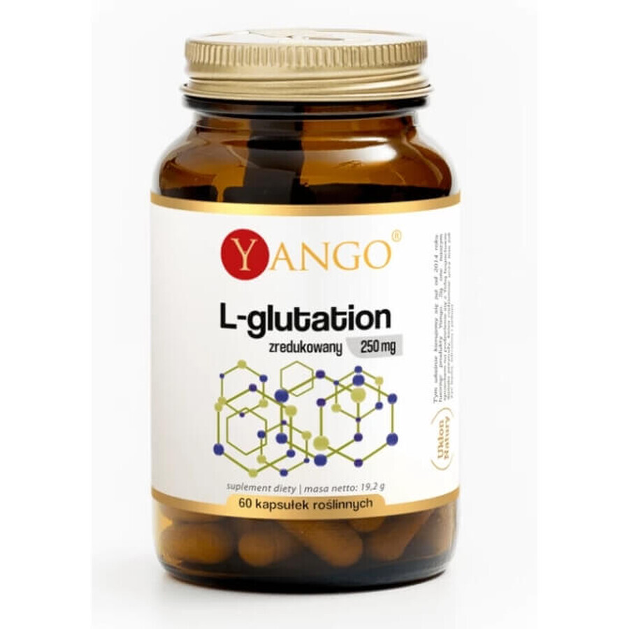 Yango L-glutathione reduced, 60 capsules