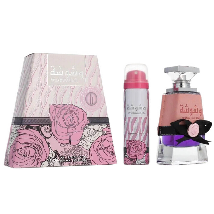 Lattafa Washwasha Eau de Parfum, 100 ml + Deodorant, 50 ml