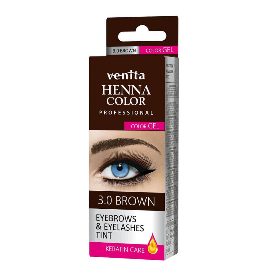 Cumpără Venita Gel colorant pentru sprâncene și gene 3.0 Brown Venita Gel colorant pentru sprâncene și gene 3.0 Brown