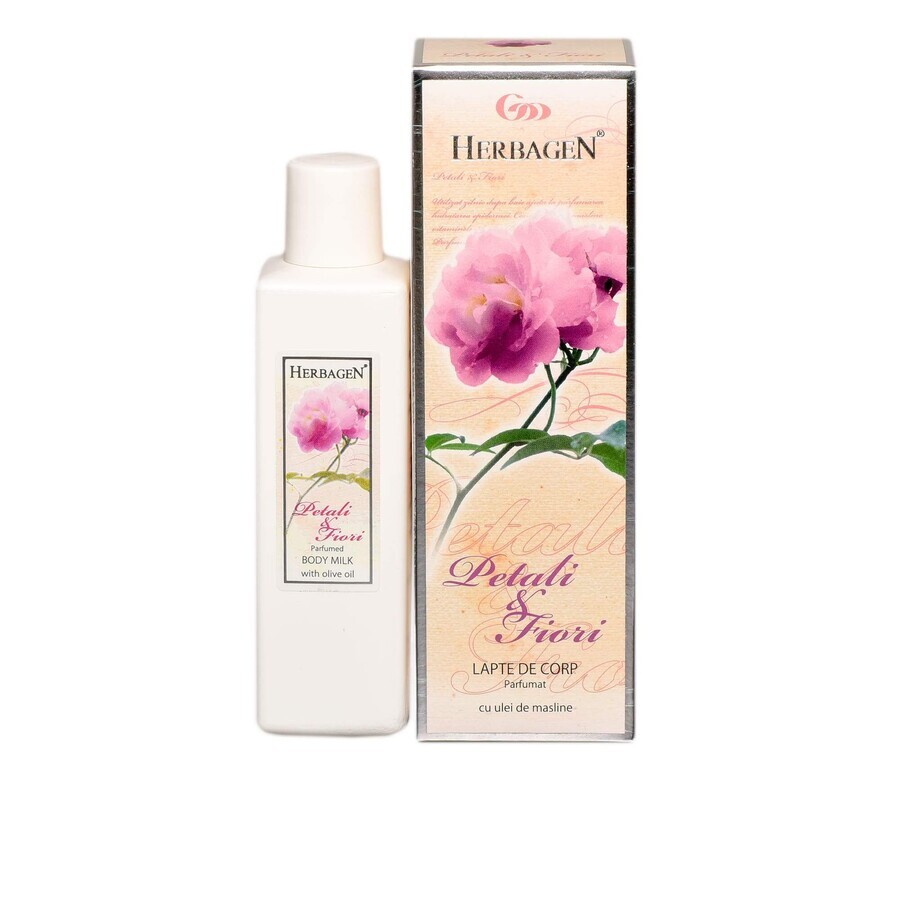 Winkel op Bloemen en bloemblaadjes geurende bodymilk, 200 ml, Herbagen Bloemen en bloemblaadjes geurende bodymilk, 200 ml, Herbagen