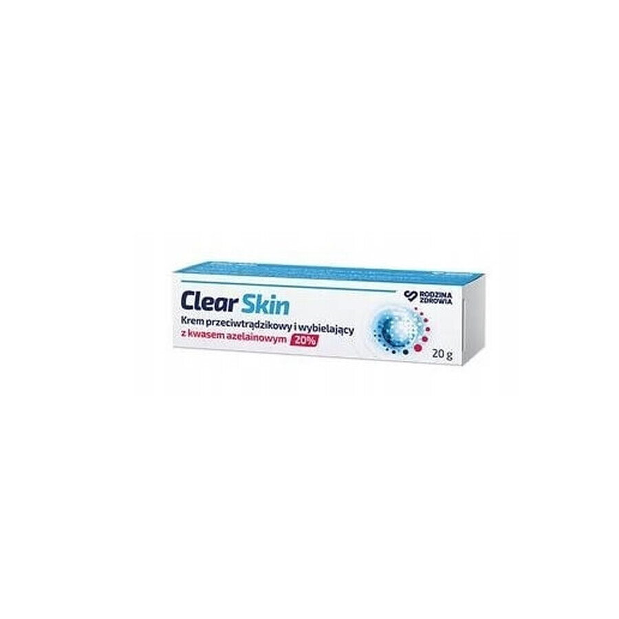 Acquista Family Health ClearSkin Crema antiacne e sbiancante con acido azelaico 20%, 20 g Family Health ClearSkin Crema antiacne e sbiancante con acido azelaico 20%, 20 g
