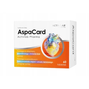 ActivLab Pharma AspaCard, 60 tablets