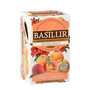Orangen-Pfirsich-Tee, 25 Portionsbeutel, Basilur