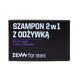 Zew For Men 2-in-1 shampoo with conditioner with Bieszczady charcoal, 85ml