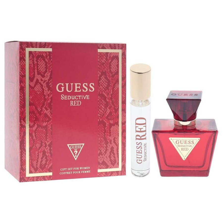 Boutique Guess Seductive Red Set Eau de Toilette, 50 ml + Eau de Toilette, 15 ml Guess Seductive Red Set Eau de Toilette, 50 ml + Eau de Toilette, 15 ml