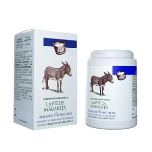 Leche de Magarita con azul de metileno, 20 comprimidos masticables, Sintofarm