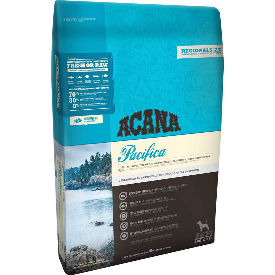 Voer Acana Dog TF Regionals Pacifica Vis 11,4 Kg