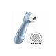Klitoris-Saugstimulator Satisfyer Pro 2 Air Pulse Blau