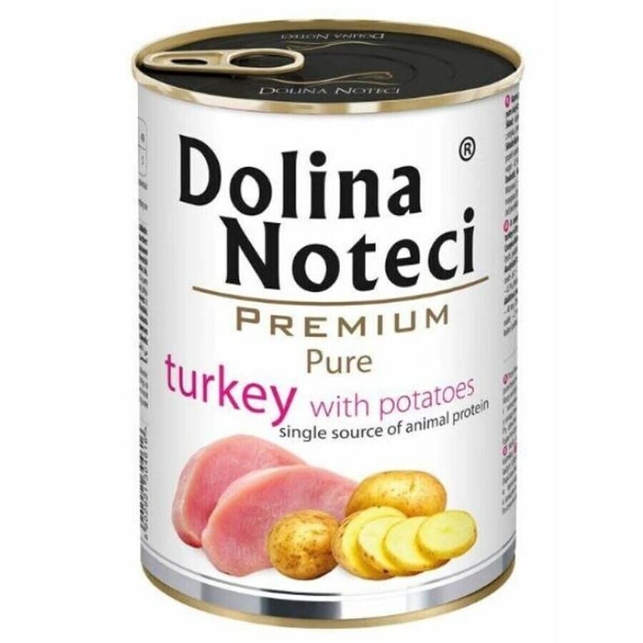 Acquista Cibo umido Dolina Noteci Premium Pure Tacchino Patate 400 g Cibo umido Dolina Noteci Premium Pure Tacchino Patate 400 g