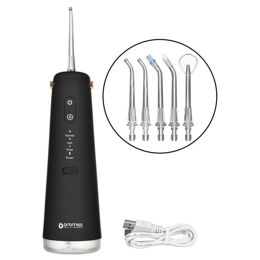 Irigator cu dinți Oromed GOLD-DENTAL BLACK