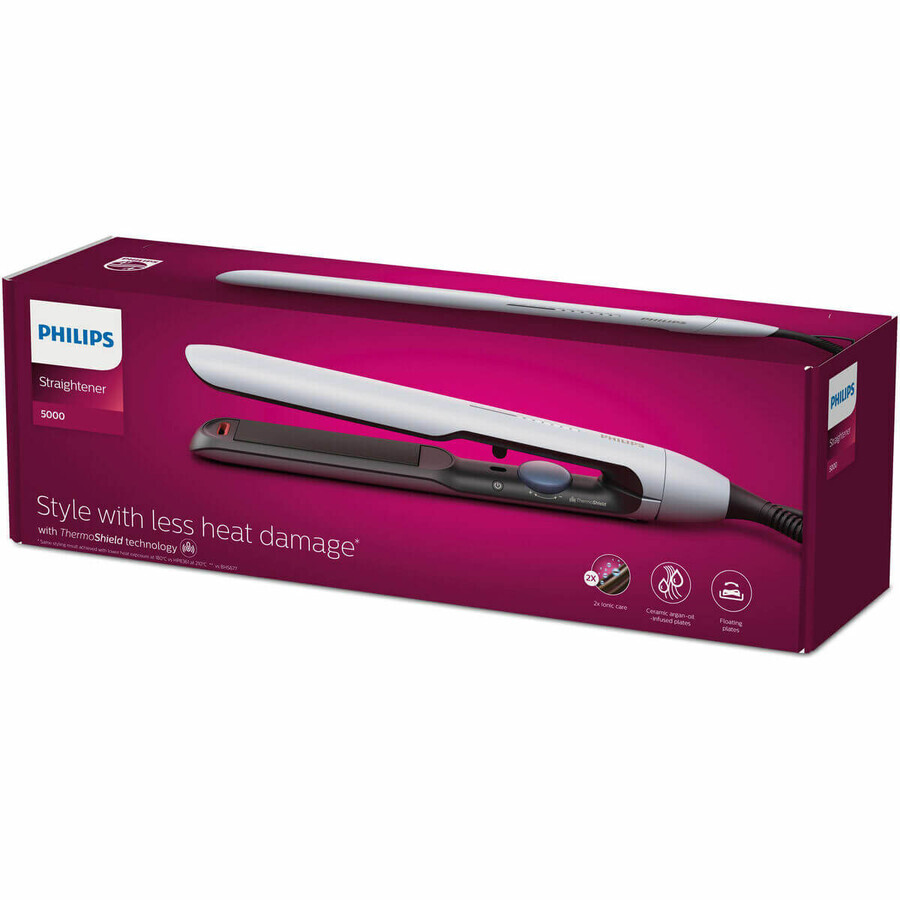 Hair Straightener Philips BHS520/00 White Black