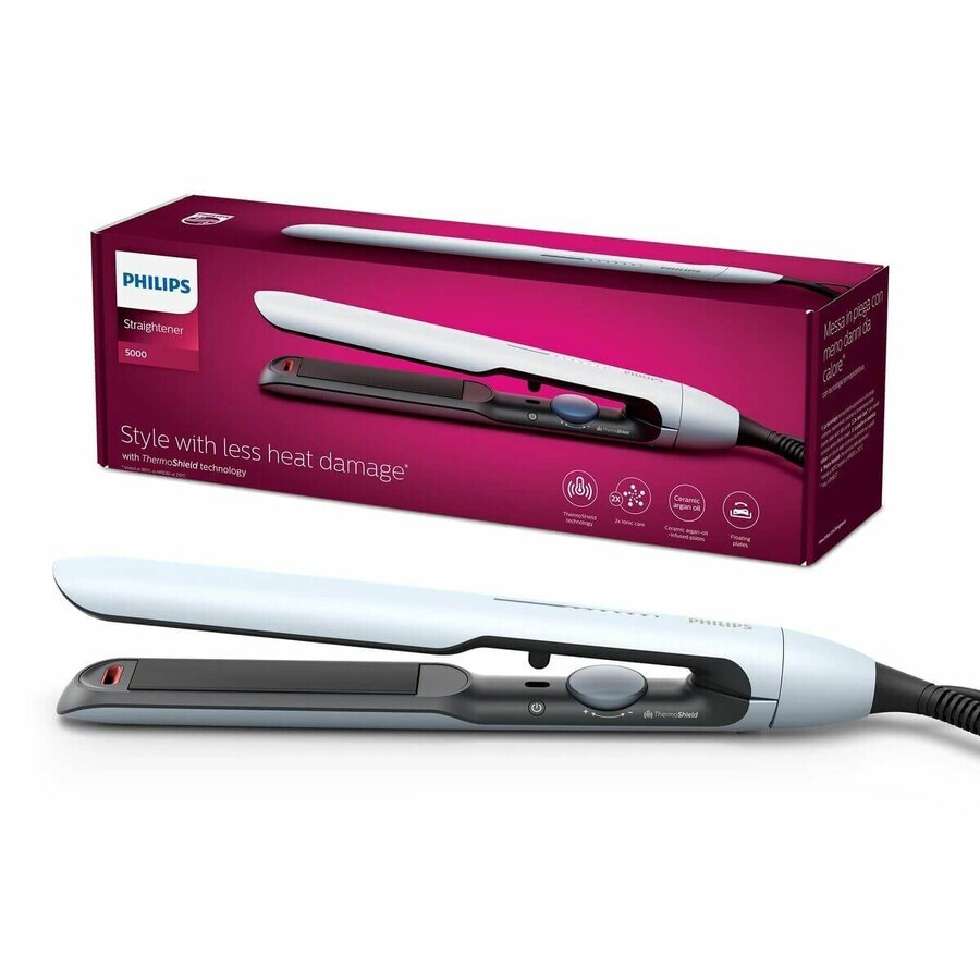 Hair Straightener Philips BHS520/00 White Black