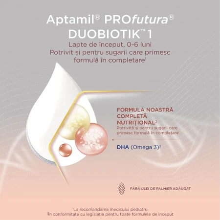 Aptamil PROfutura DUOBIOTIK 1 powdered milk, 800 g, 0-6 months, Nutricia