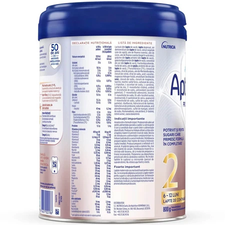 ProFutura 2 Duo Biotik fórmula, 6 - 12 meses, 800 g, Aptamil