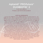 ProFutura 2 Duo Biotik Lait de suite 6 - 12 mois, 800 g, Aptamil