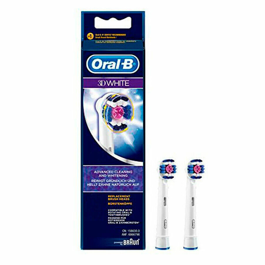 Winkel op Borstel vervanger Braun EB18RB-2 Wit Borstel vervanger Braun EB18RB-2 Wit