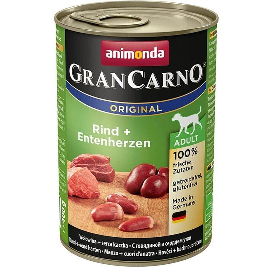 Cumpără Hrană umedă Animonda GranCarno Original Vițel Rață 400 g Hrană umedă Animonda GranCarno Original Vițel Rață 400 g