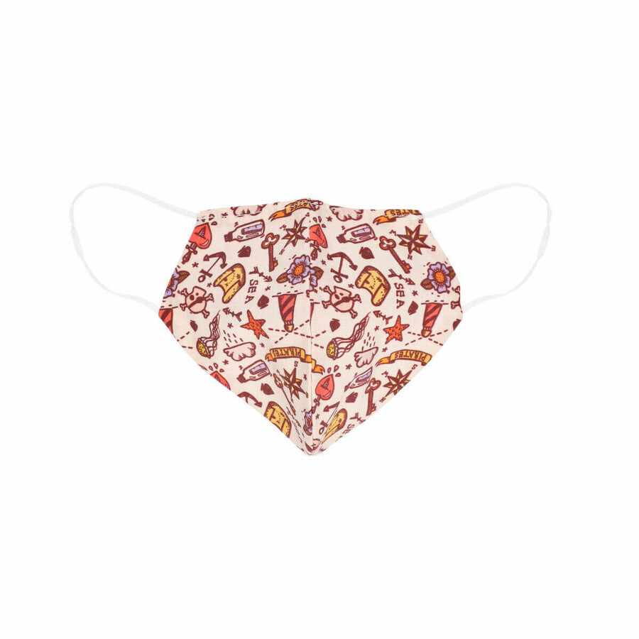 Buy Hygienic Face Mask Contact Printed Hygienic Face Mask Contact Printed