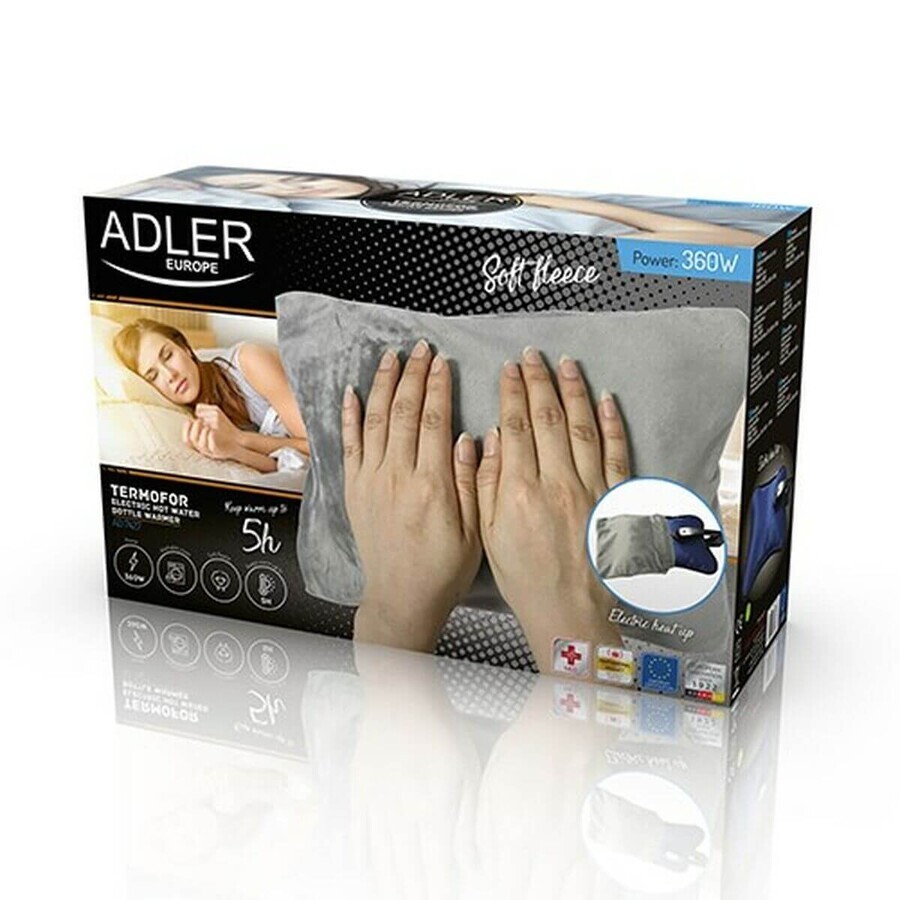 Electric Hot Water Bottle Adler AD 7427 Blue 360 W Electric Hot Water Bottle Adler AD 7427 Blue 360 W