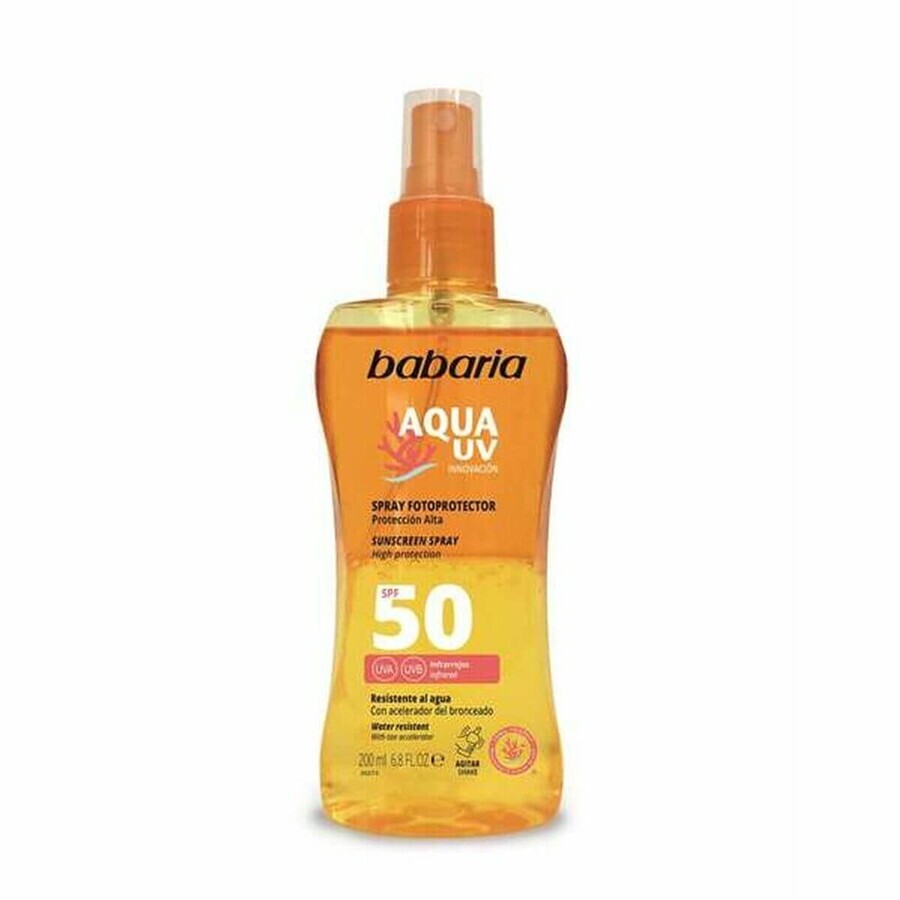 Body Sunscreen Spray Babaria 200 ml Spf 50
