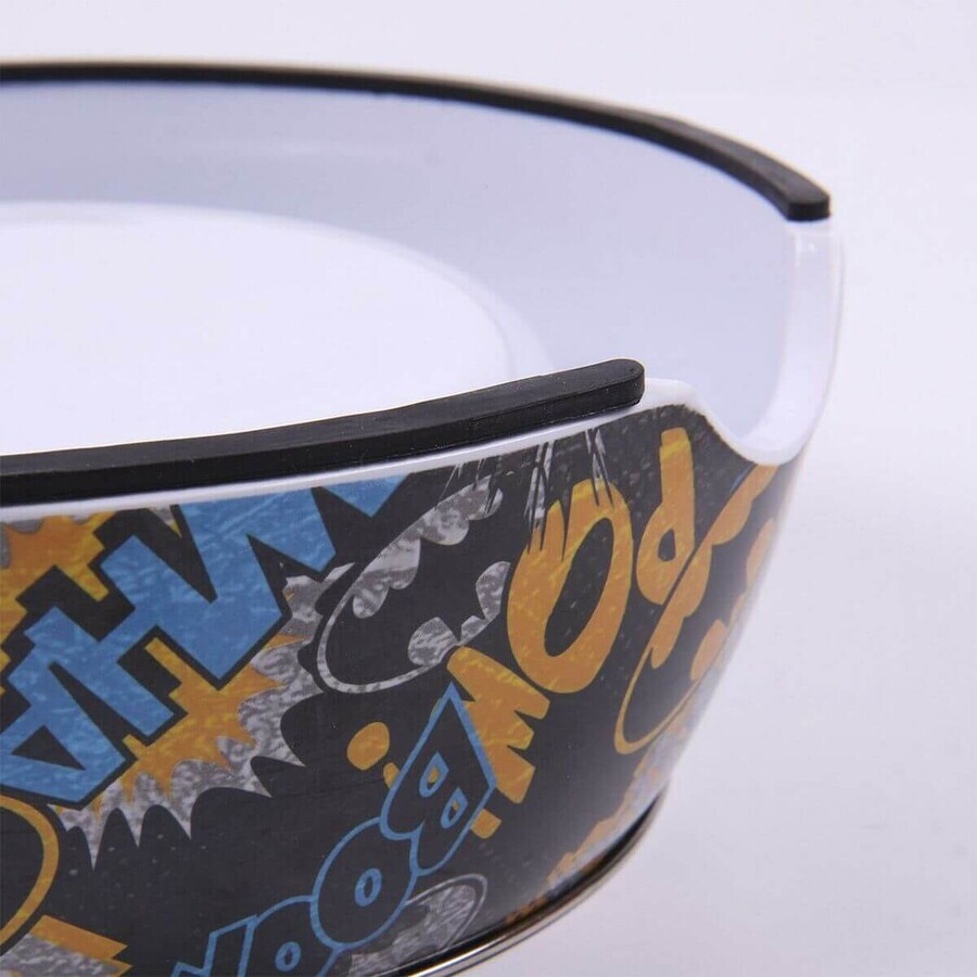 Voerbak voor honden Batman 760 ml Melamine Metaal Multicolour