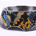 Voerbak voor honden Batman 760 ml Melamine Metaal Multicolour Voerbak voor honden Batman 760 ml Melamine Metaal Multicolour