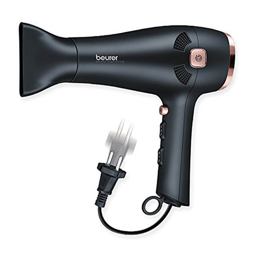 Shop Föhn Beurer 640.63 2200W 2000 W Schwarz Grau Dunkelgrau Föhn Beurer 640.63 2200W 2000 W Schwarz Grau Dunkelgrau