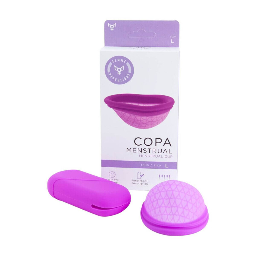 Cumpără Cupa menstruală Femme Republique (L) Cupa menstruală Femme Republique (L)