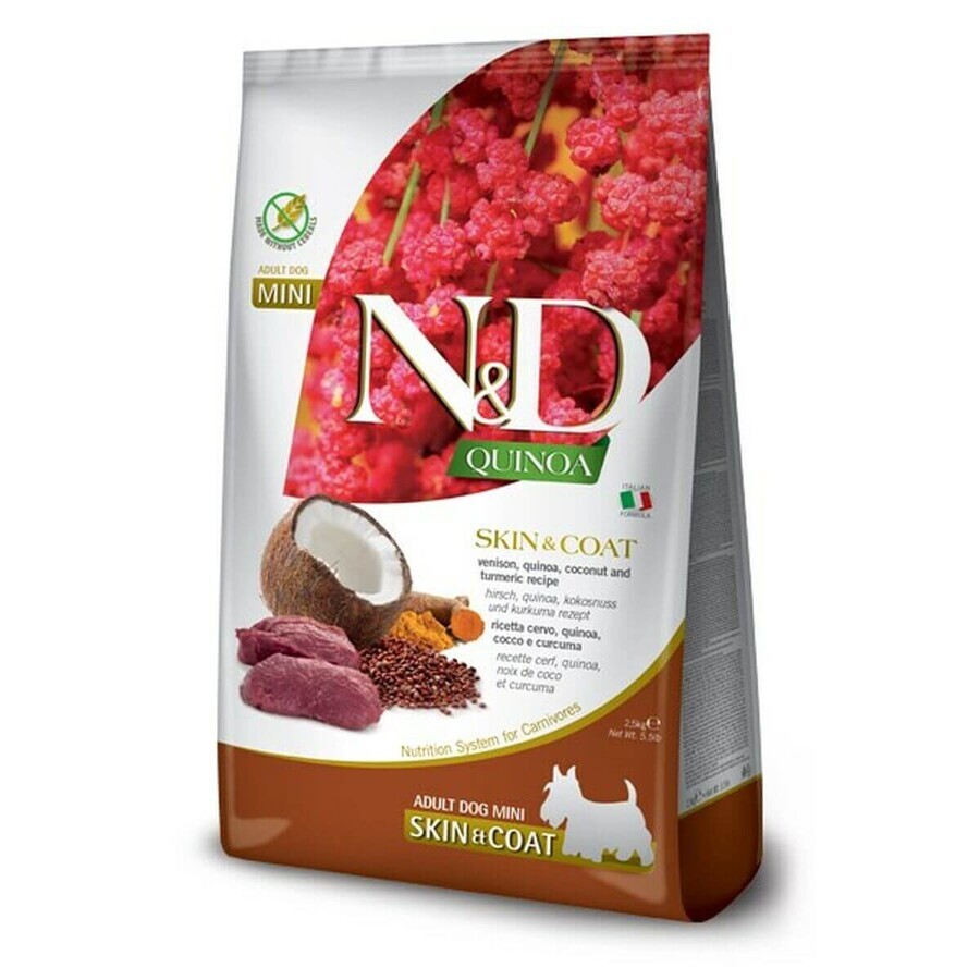 Winkel op Voer Farmina N&D Volwassen Kokosnoot Kalfsvlees Rendier 800 g Voer Farmina N&D Volwassen Kokosnoot Kalfsvlees Rendier 800 g