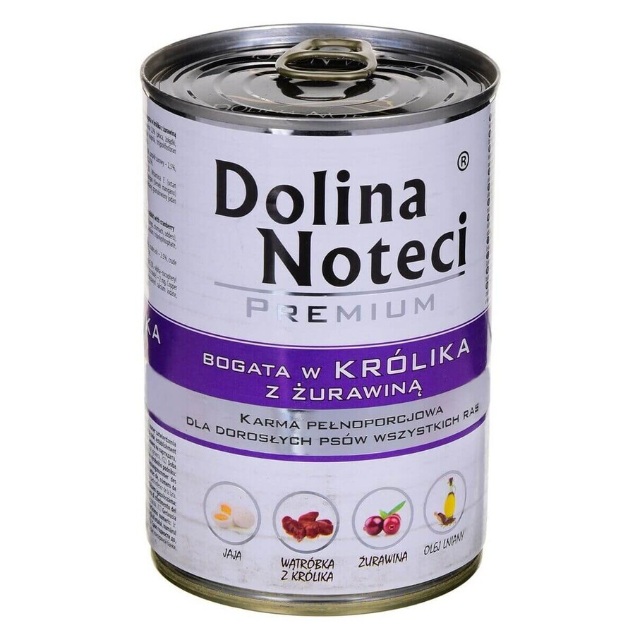 Shop Nassfutter Dolina Noteci Premium Blaubeere Hase 400 g Nassfutter Dolina Noteci Premium Blaubeere Hase 400 g