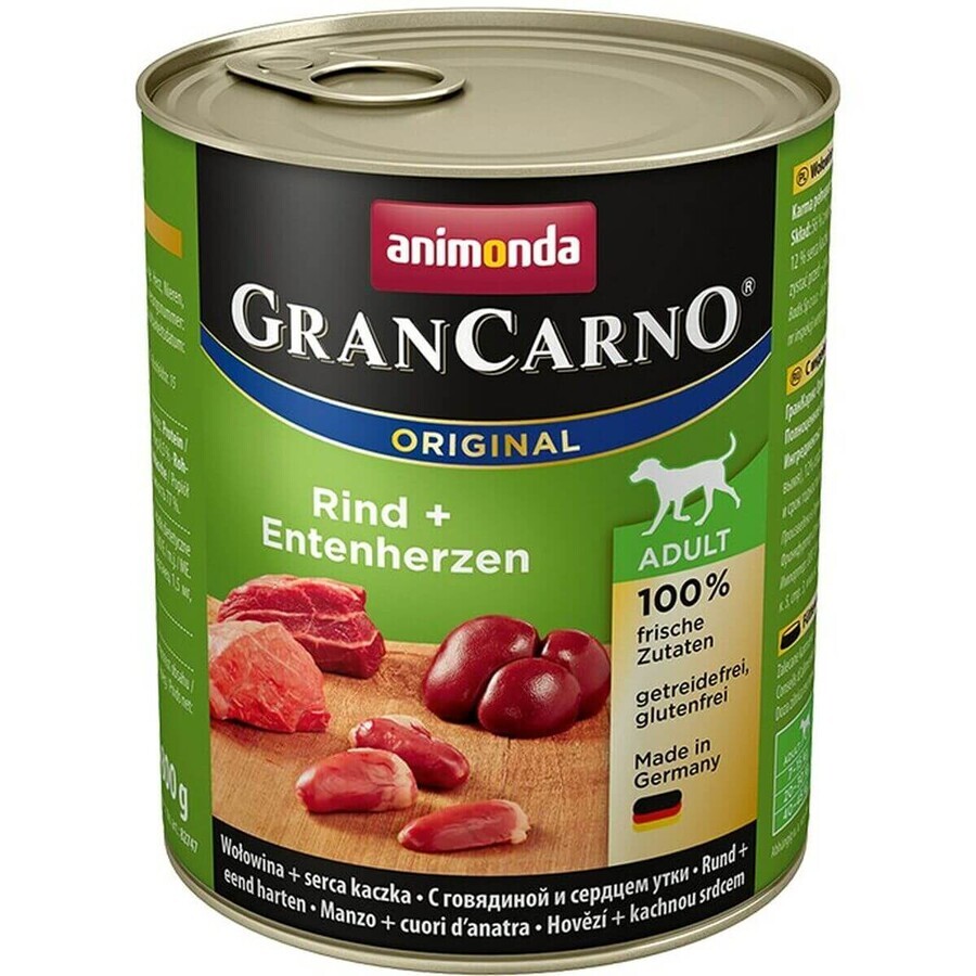 Comprar Hrană umedă Animonda GranCarno Original Vițel Rață 800 g Hrană umedă Animonda GranCarno Original Vițel Rață 800 g