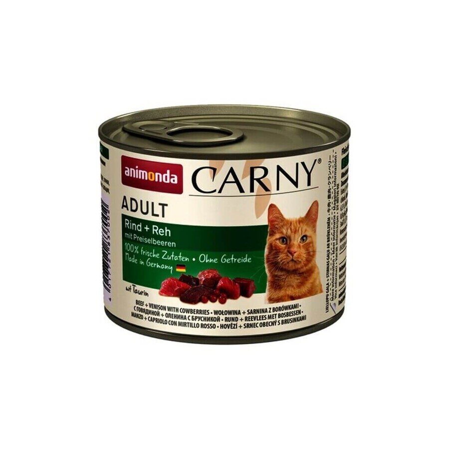 Kattenvoer Animonda Carny Kalfsvlees 200 g