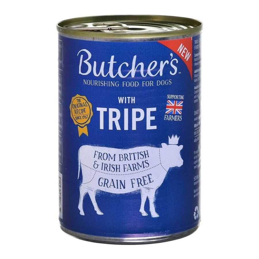 Hrană umedă Butcher's Original Tripe 400g Vițel 400 g